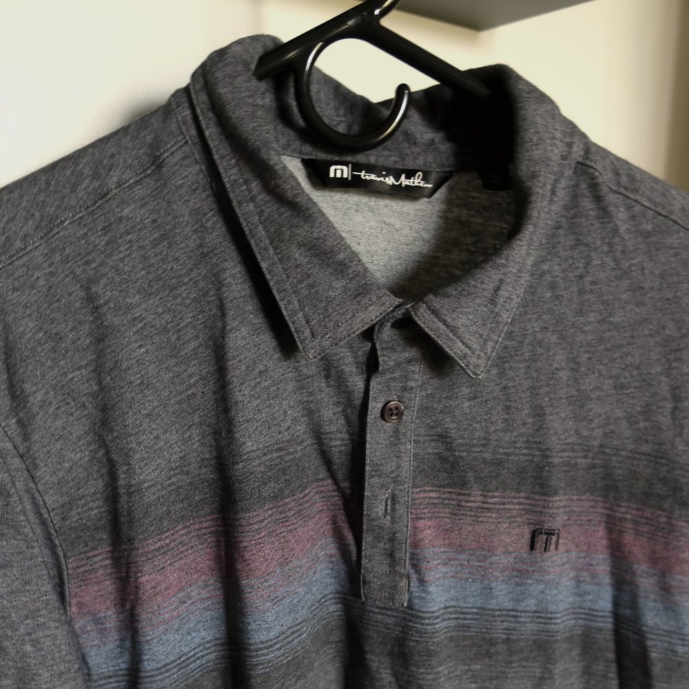 grey TRAVIS MATHEW golf polo